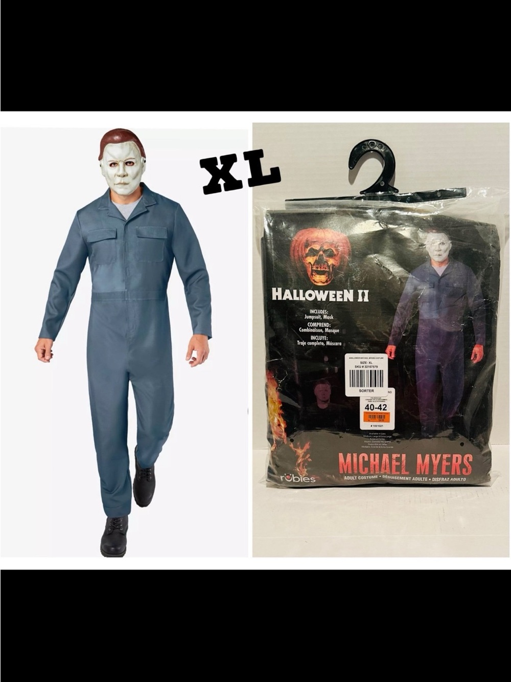 Halloween BNIP Michael Myers Costume Kit